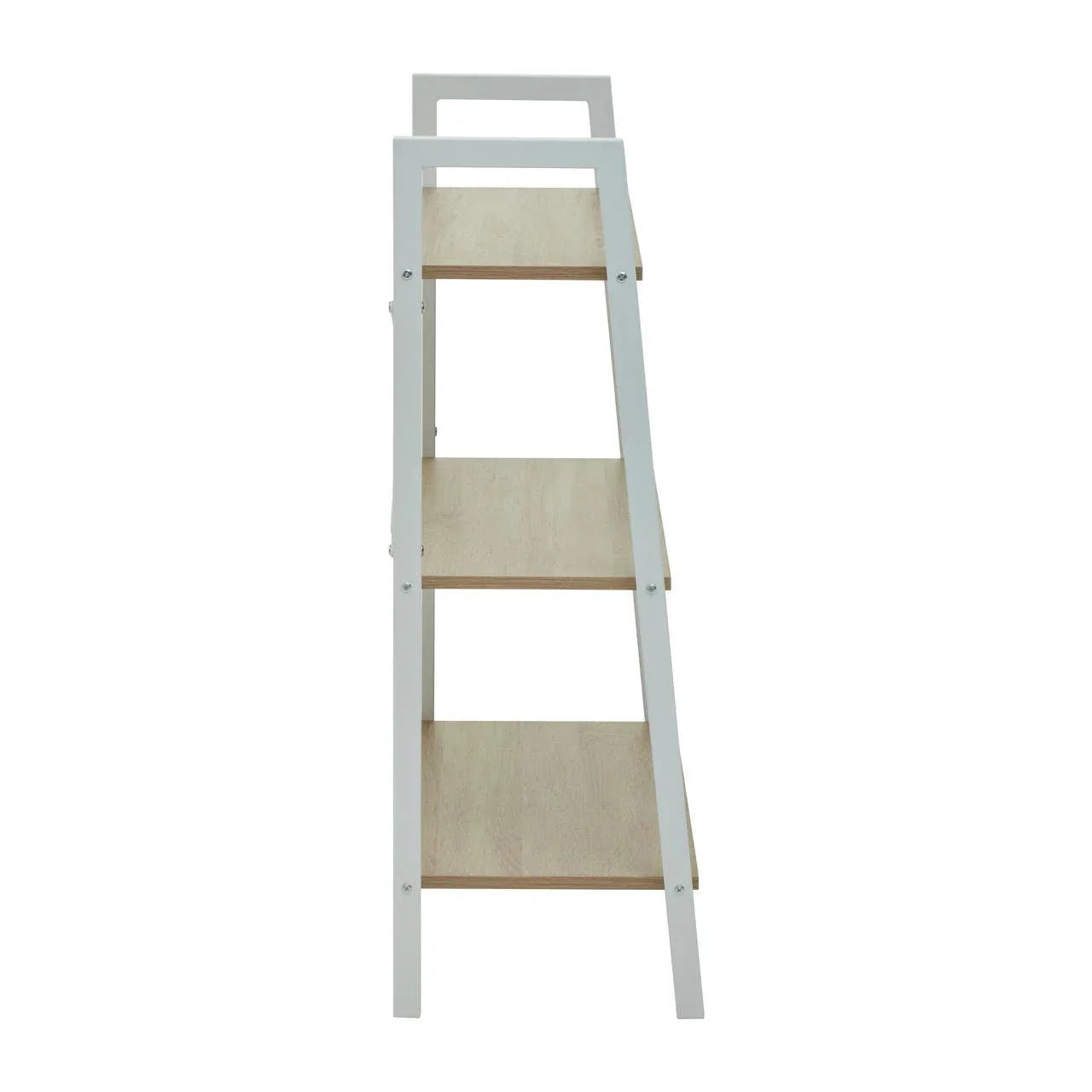 Oak Ladder Shelf Unit