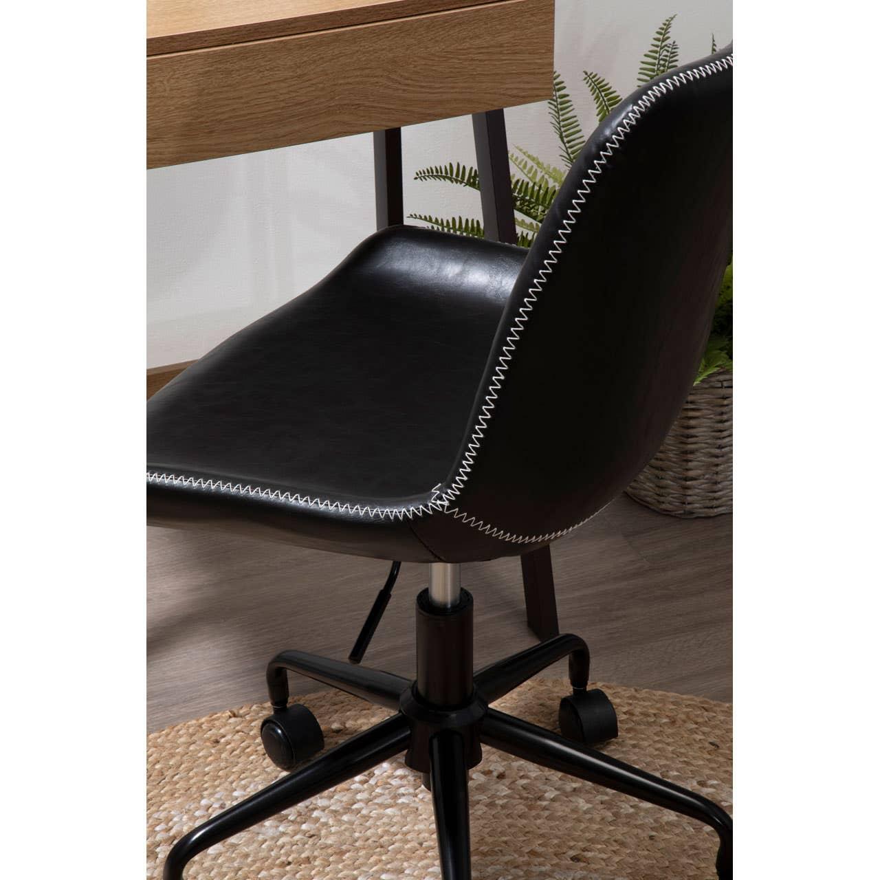 ErgoCurve Black Desk Chair