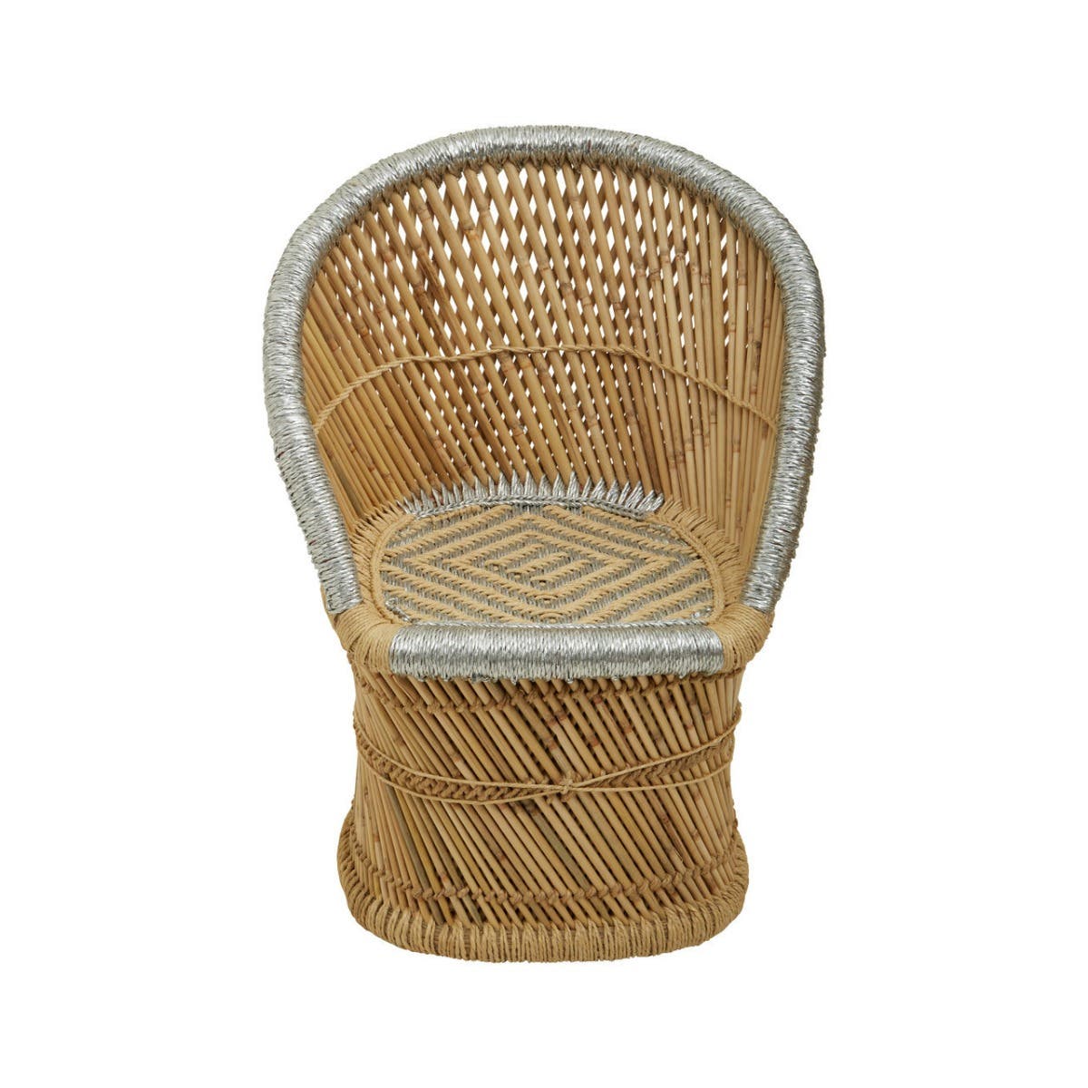 Bamboo Rope Chair Set