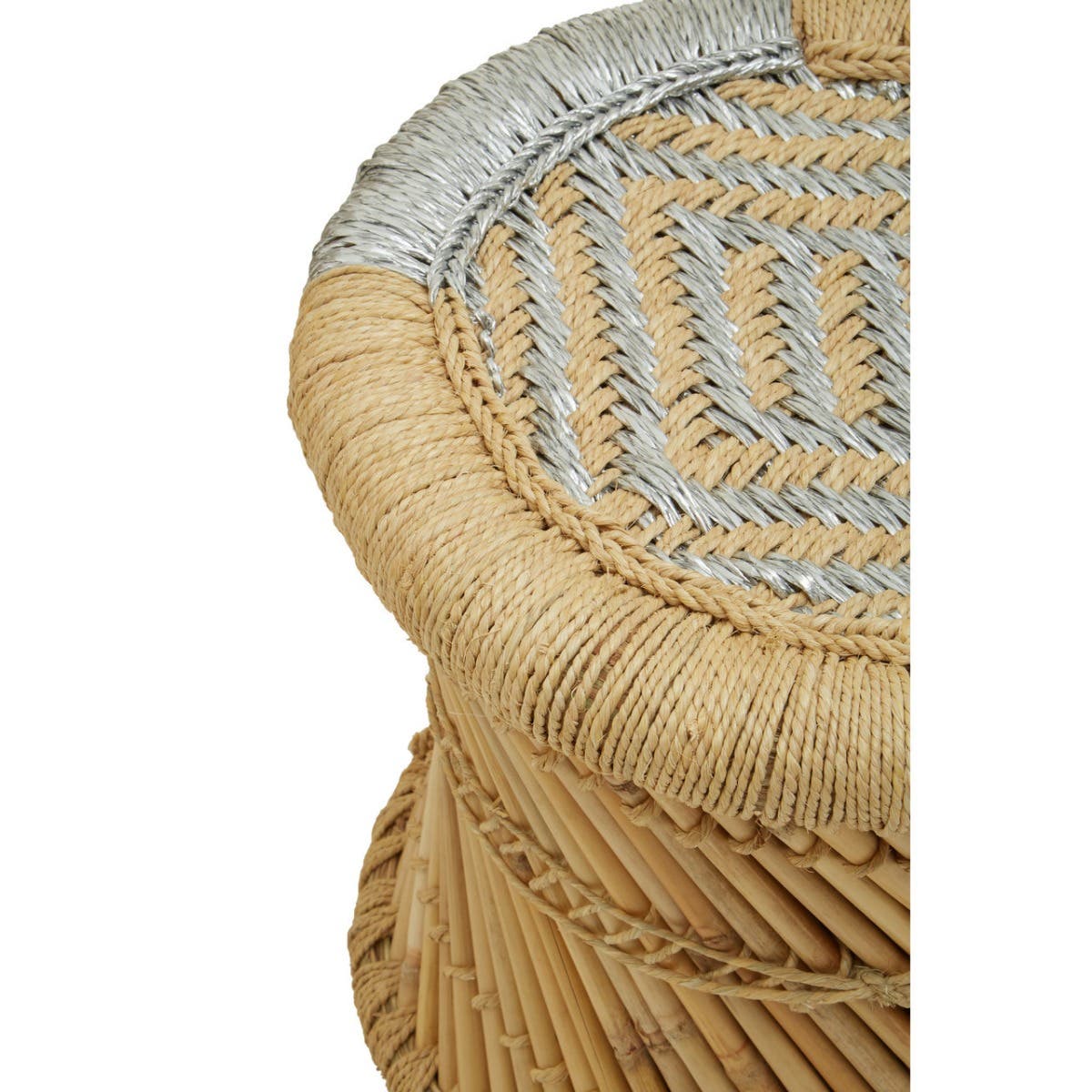 Bamboo Rope Chair Set