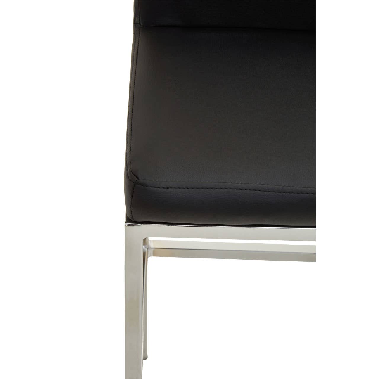 Modern Chrome Bar Chair