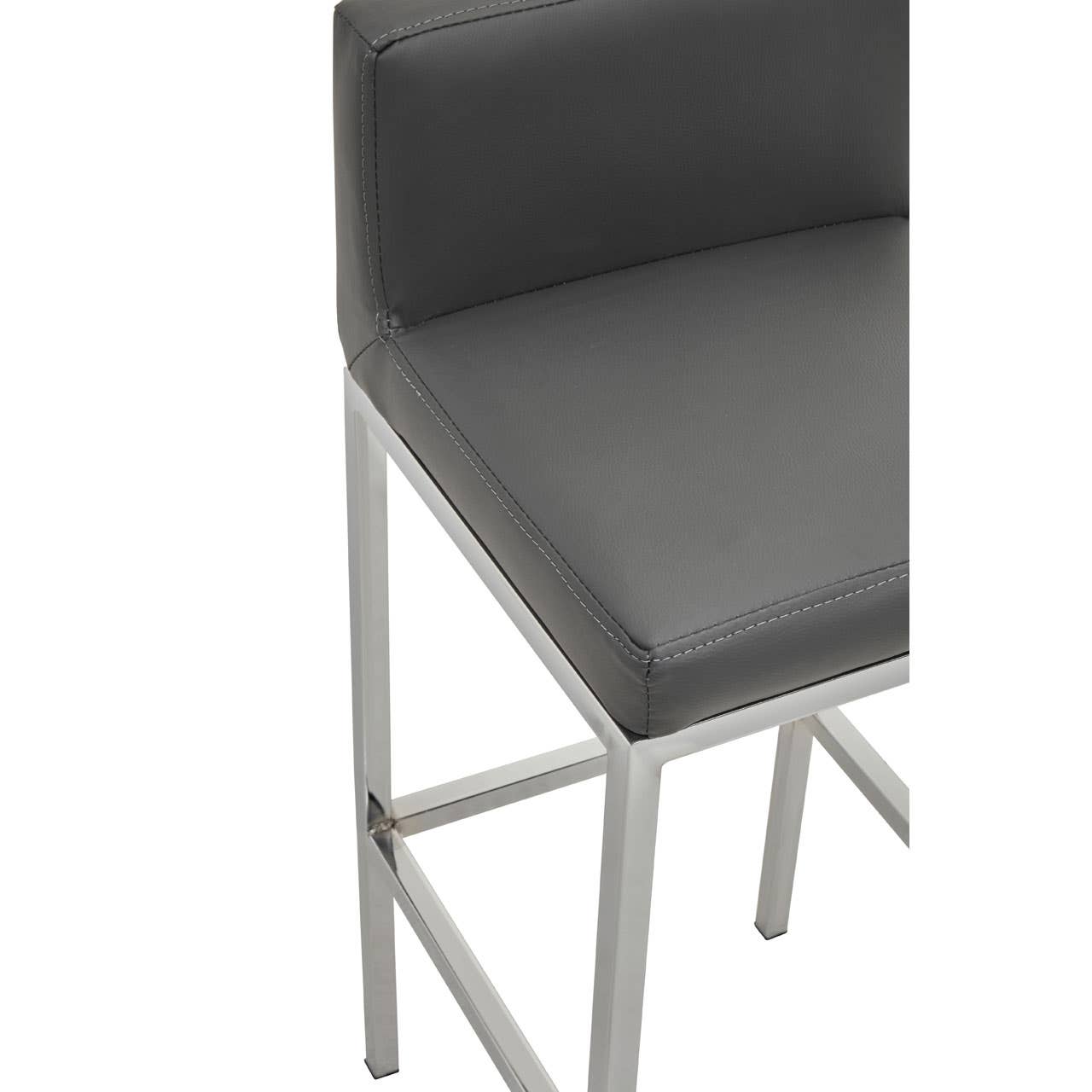 Modern Chrome Bar Chair