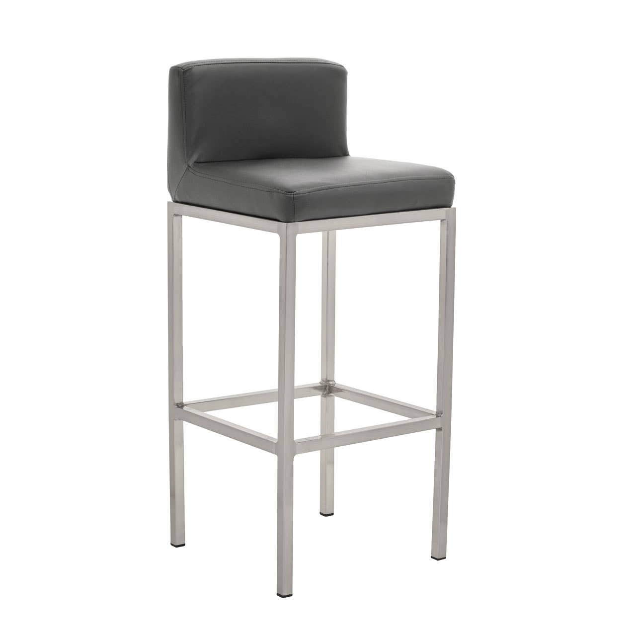 Modern Chrome Bar Chair