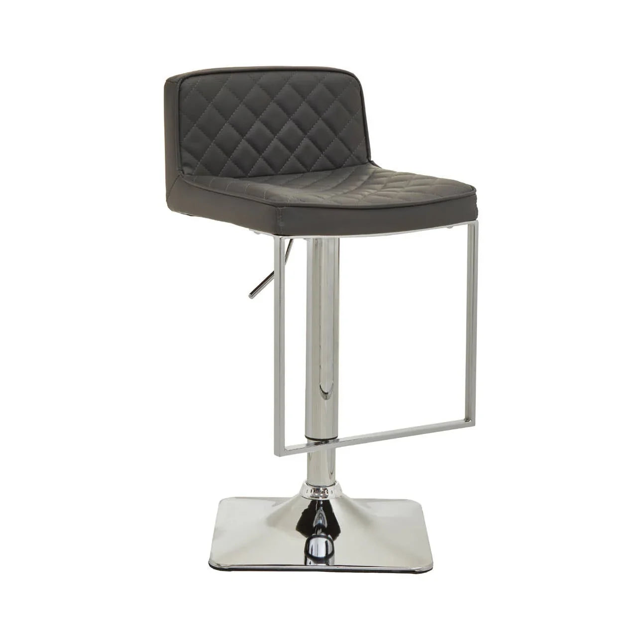 Luxe Diamond Back Bar Stool