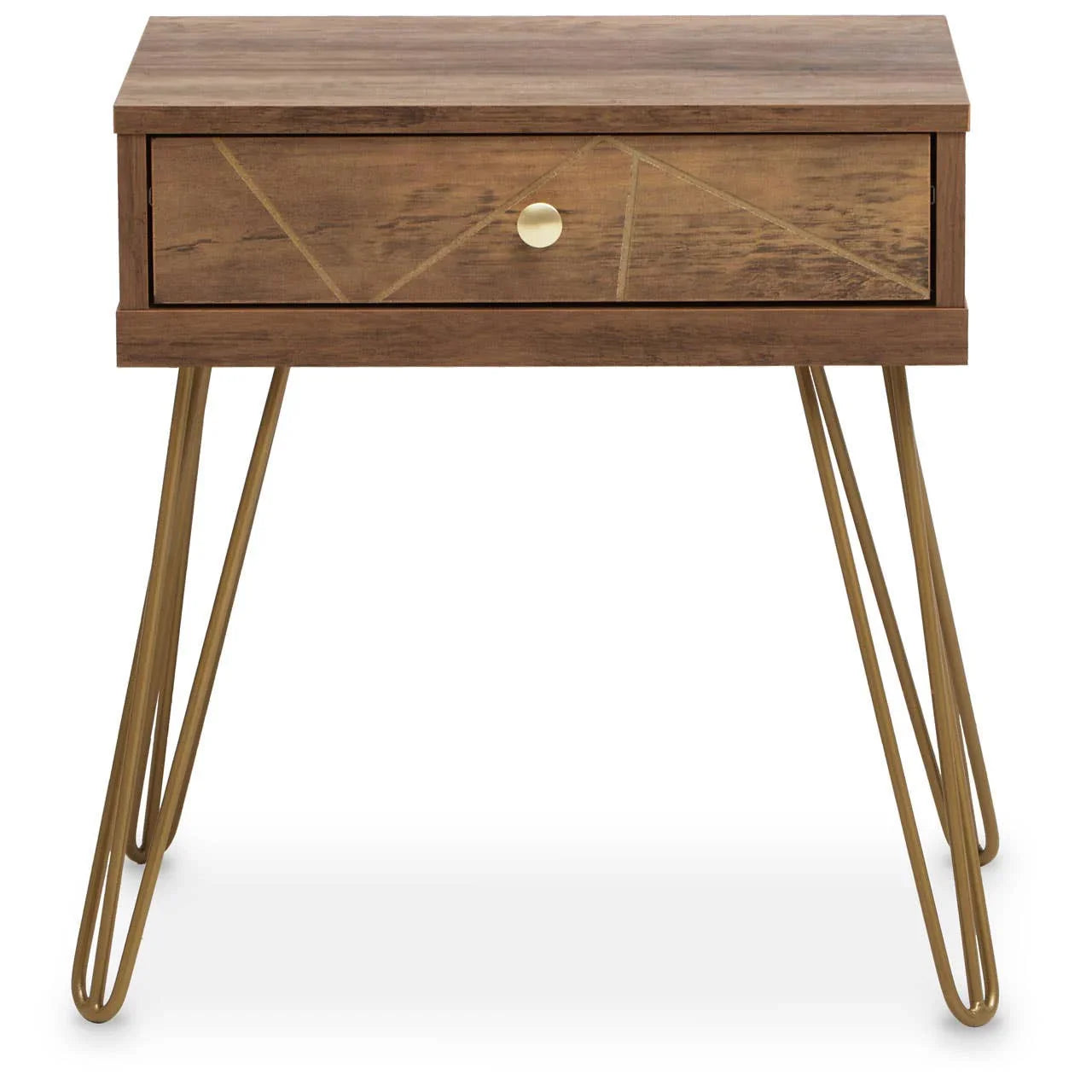 Retro Wood Side Table