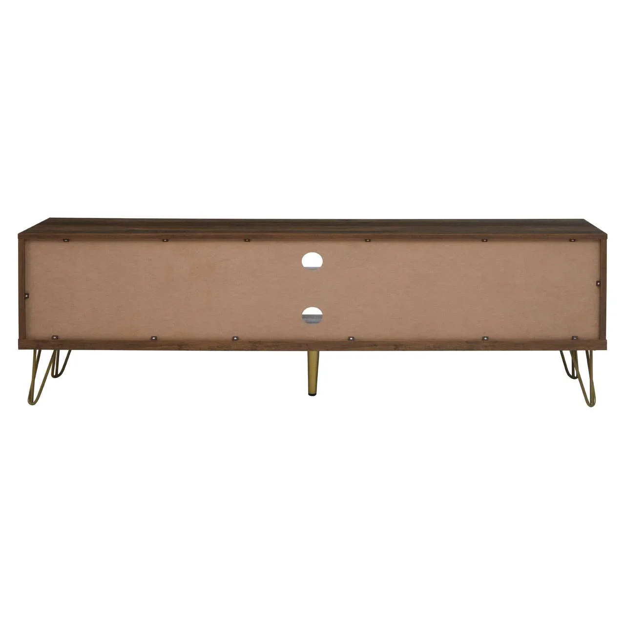 Modern Wood Media Console