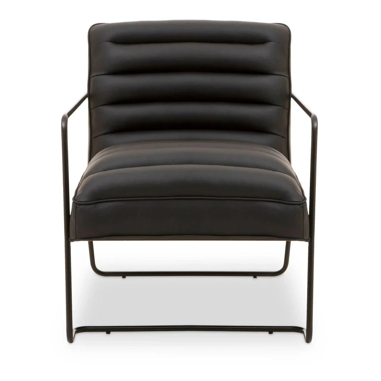 Modern Pleated Leather Chair