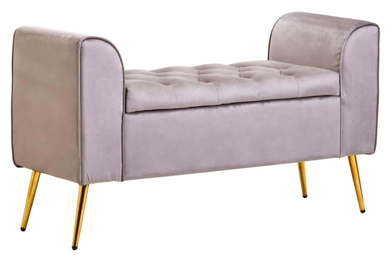 Luxe Velvet Storage Bench