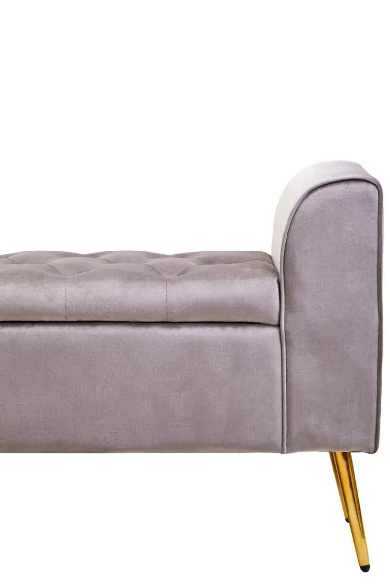 Luxe Velvet Storage Bench