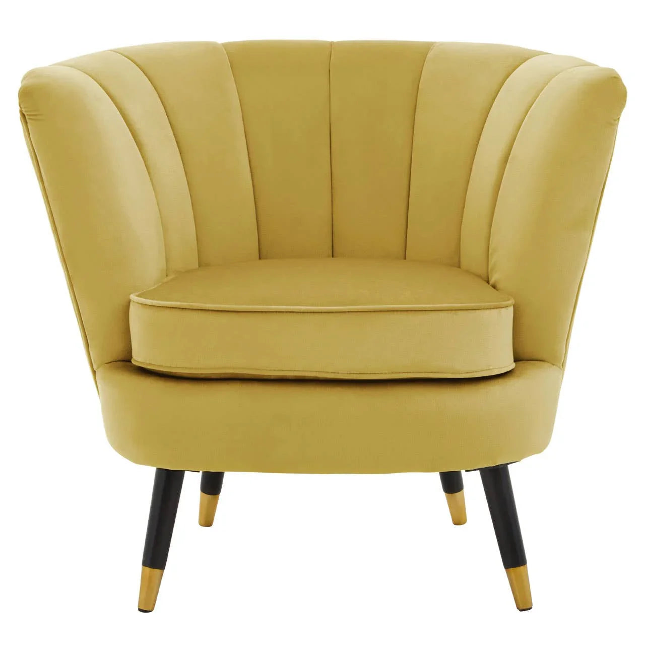 Luxe Pistachio Velvet Accent Chair