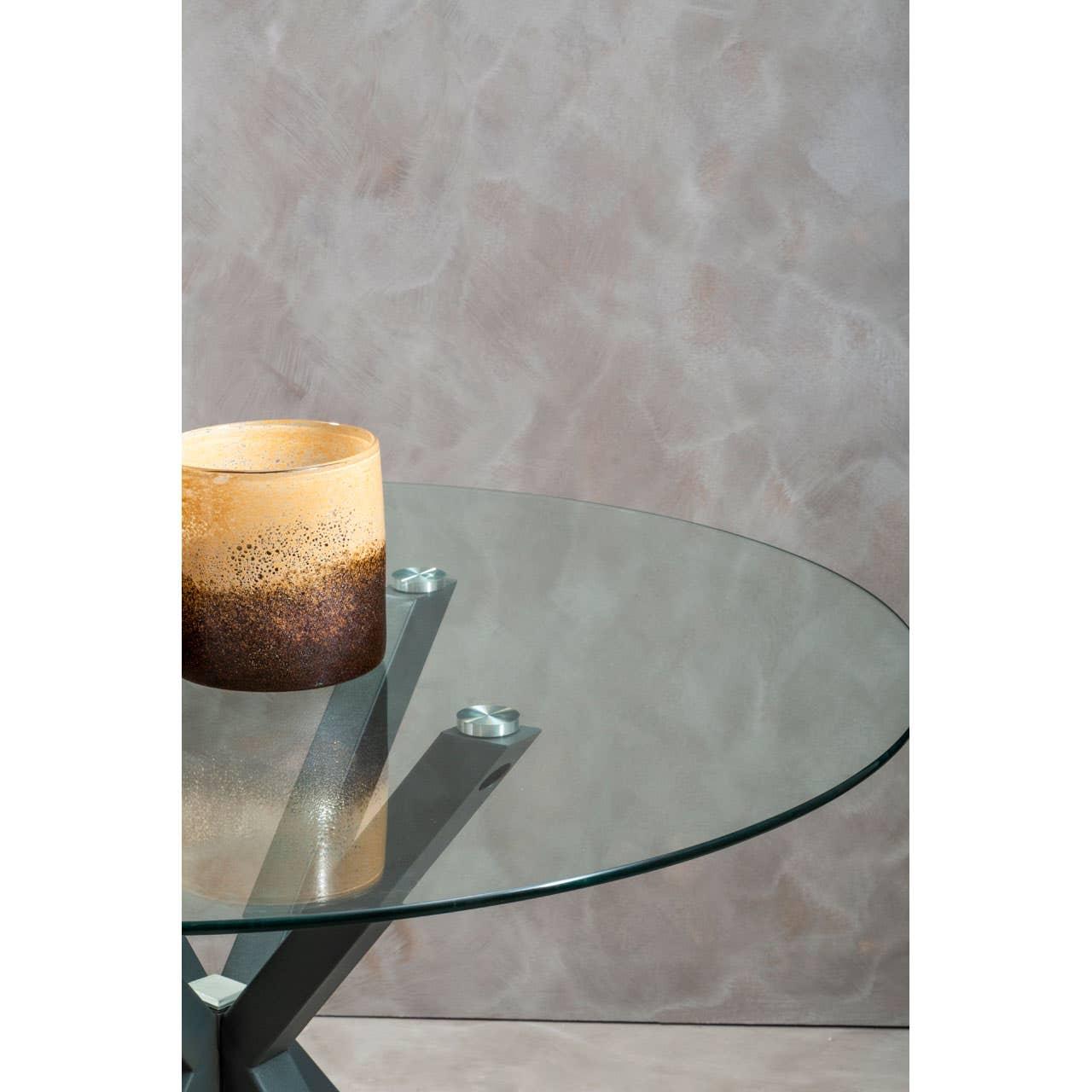 Starburst Glass Dining Table