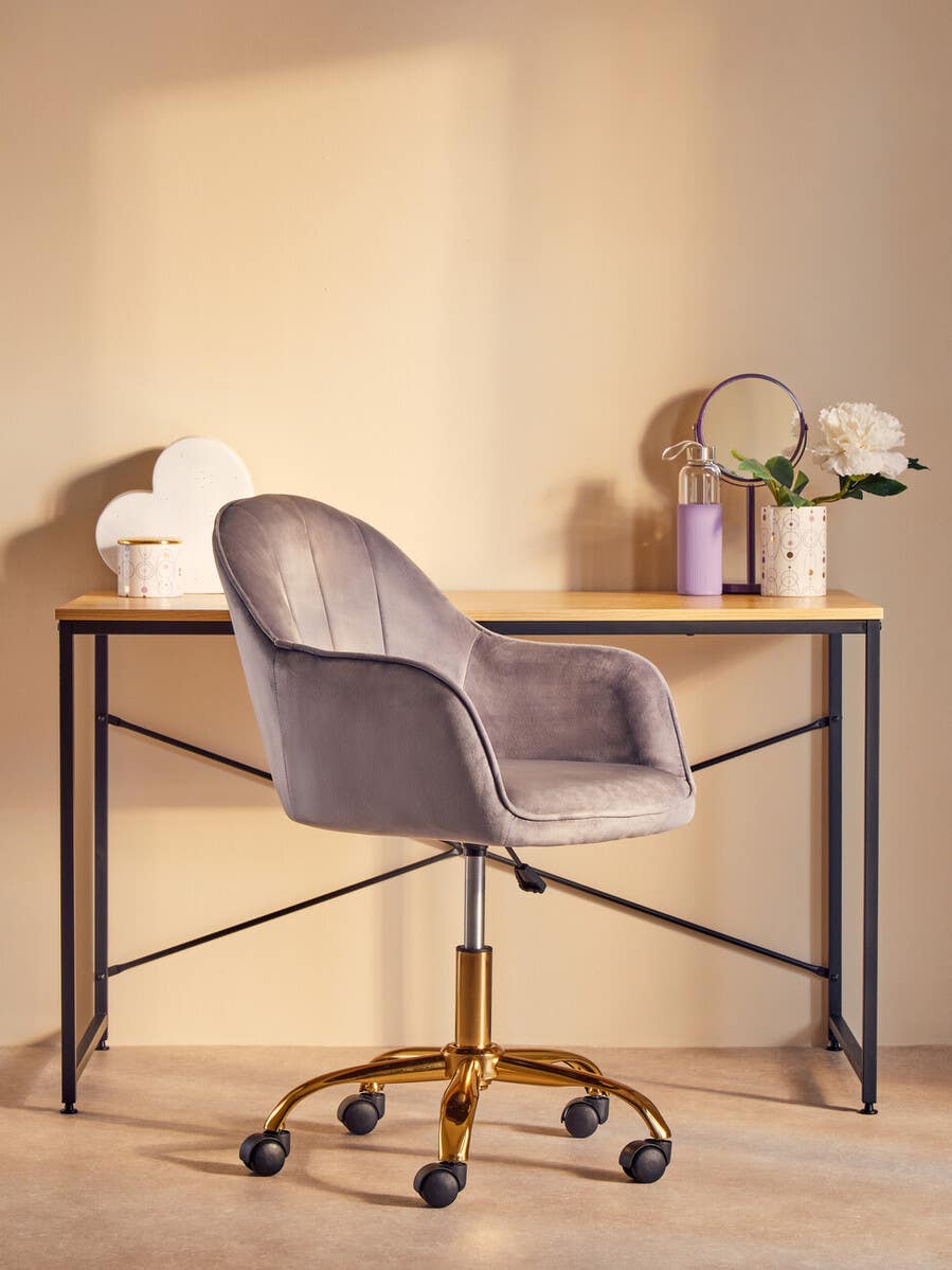 Luxe Velvet Office Chair