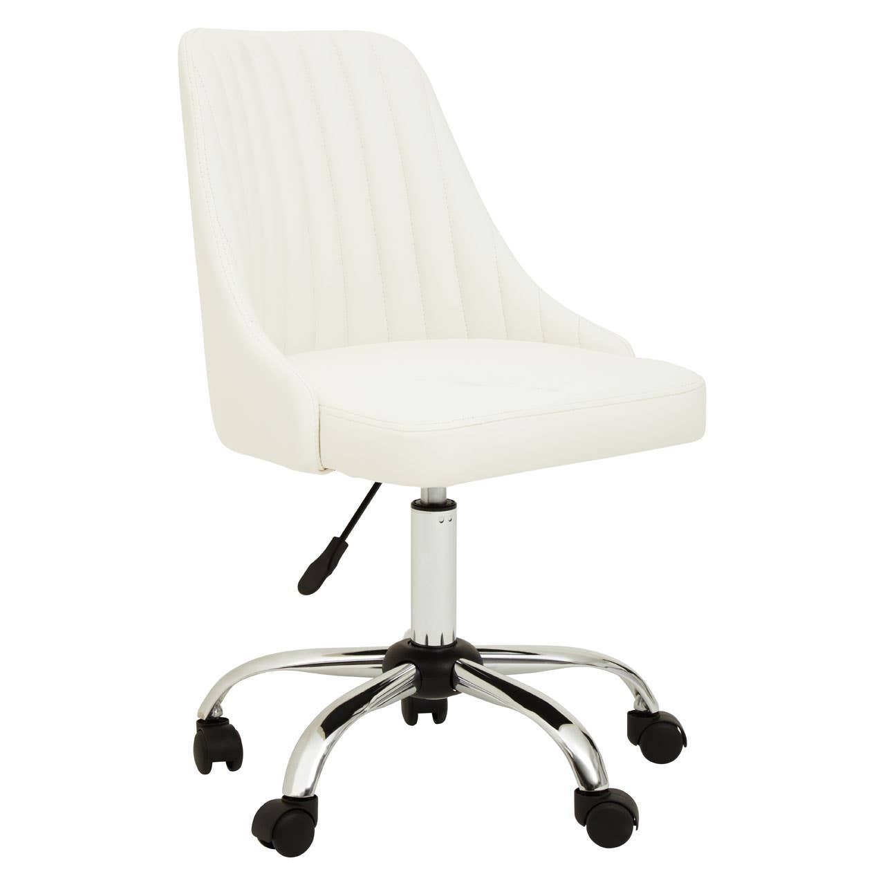 Modern White Office Chair
