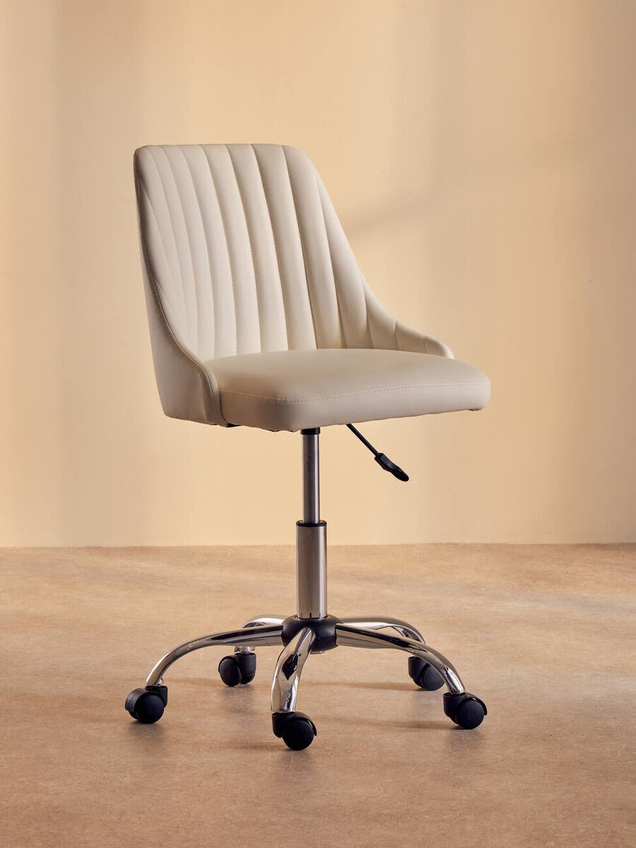 Modern White Office Chair
