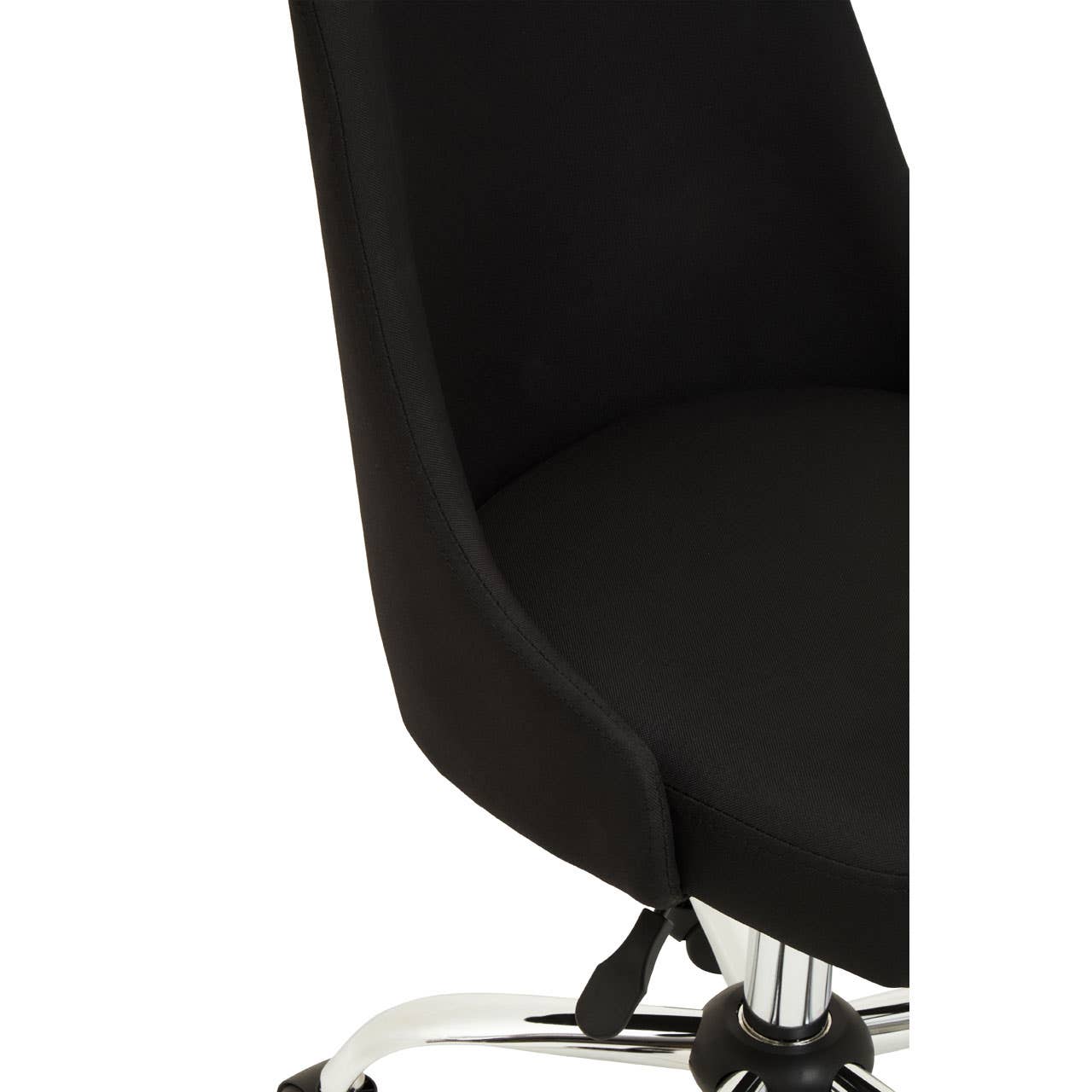 Sleek Chrome Office Chair