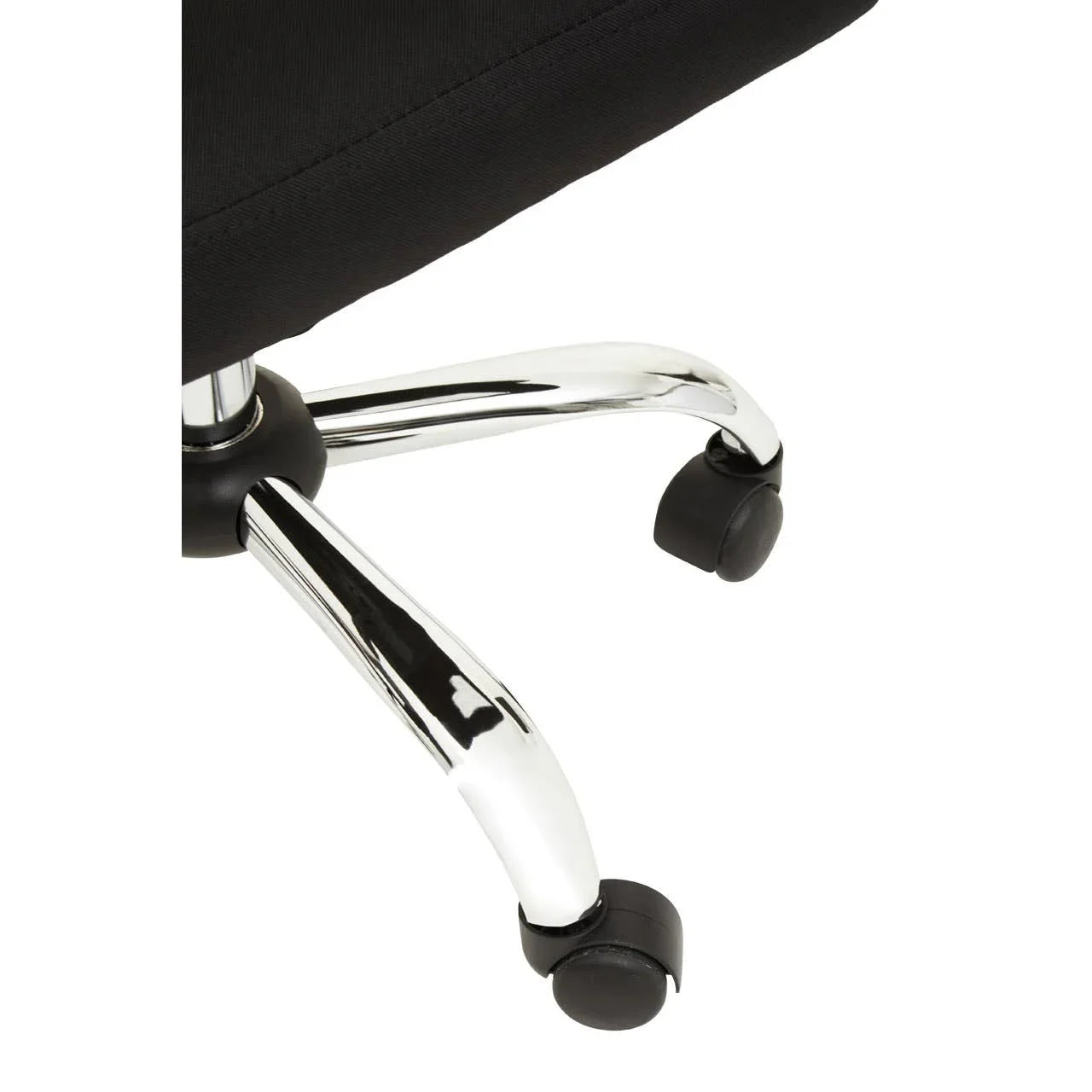 Sleek Chrome Office Chair