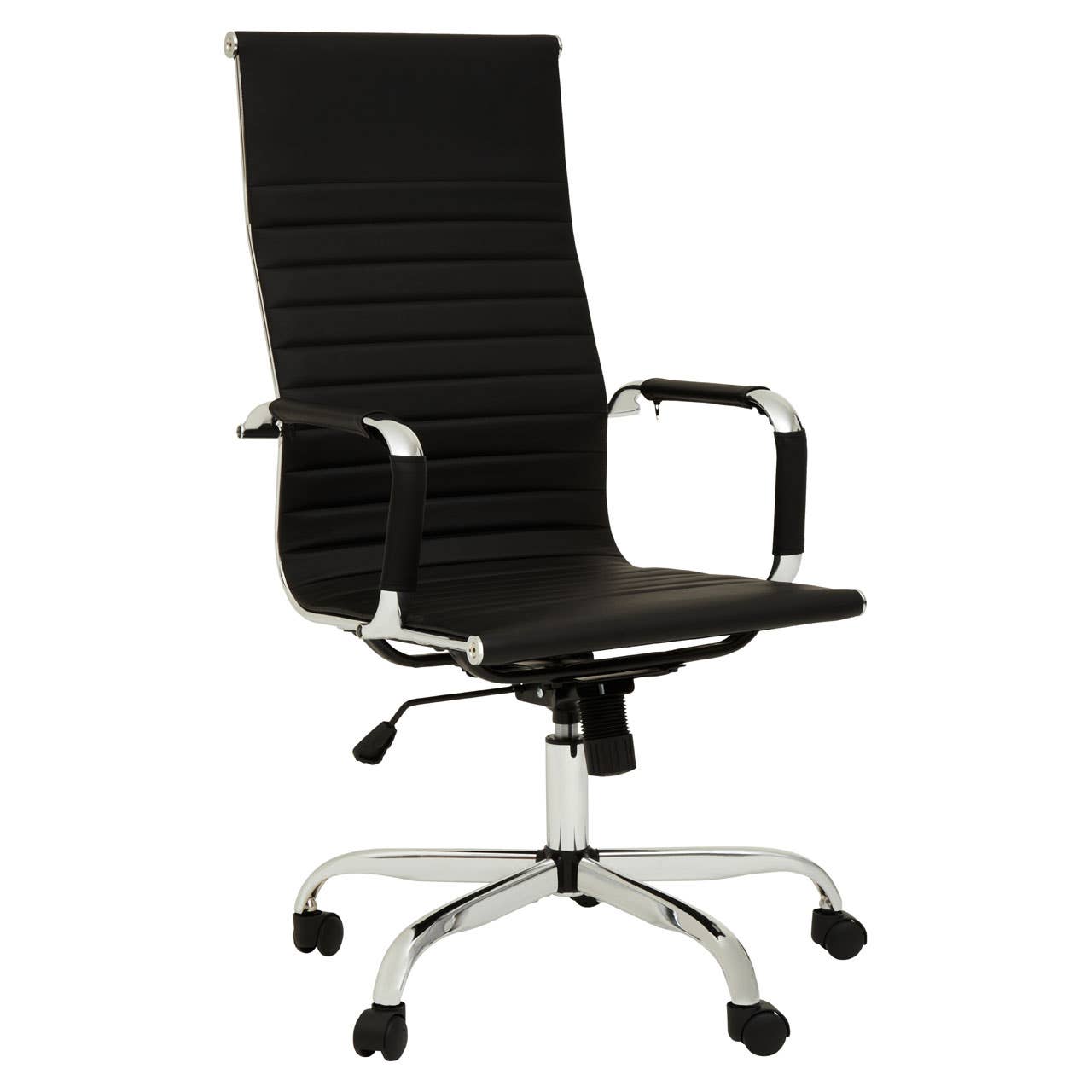 Executive Chrome Base Office Chair