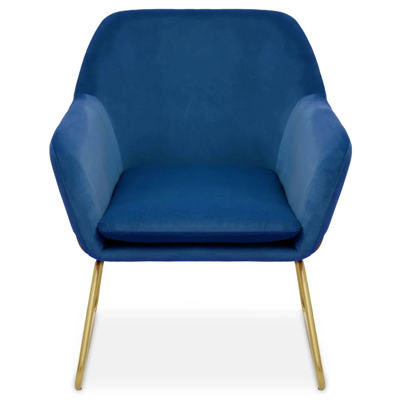 Luxe Midnight Velvet Armchair