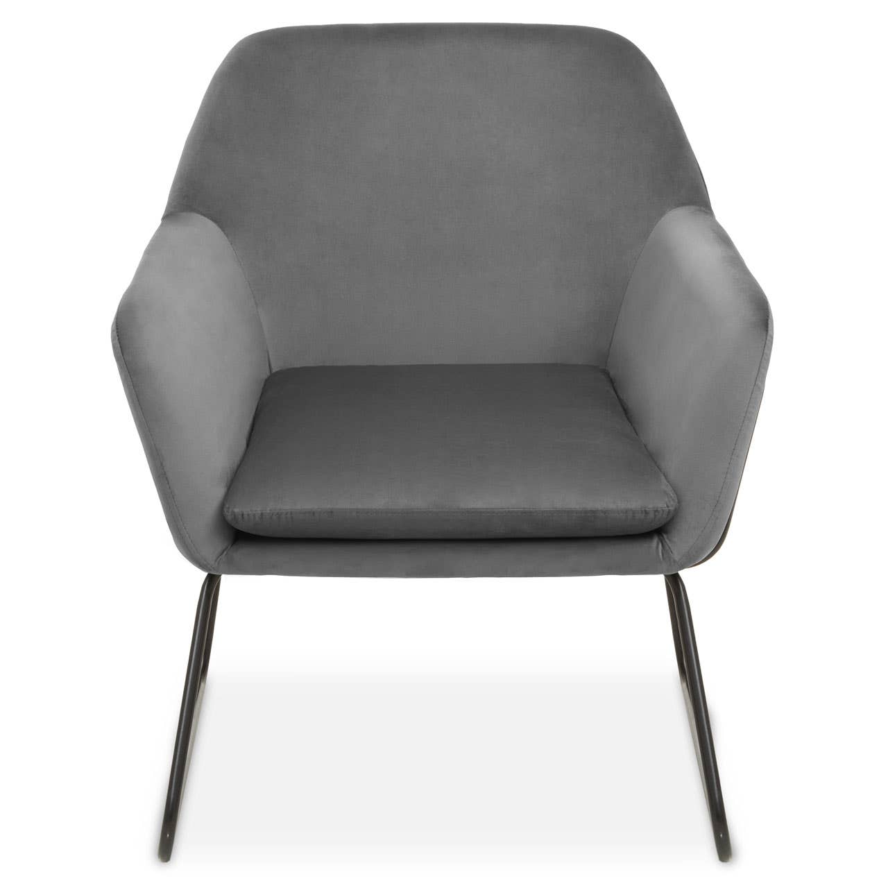 Retro Chic Velvet Armchair