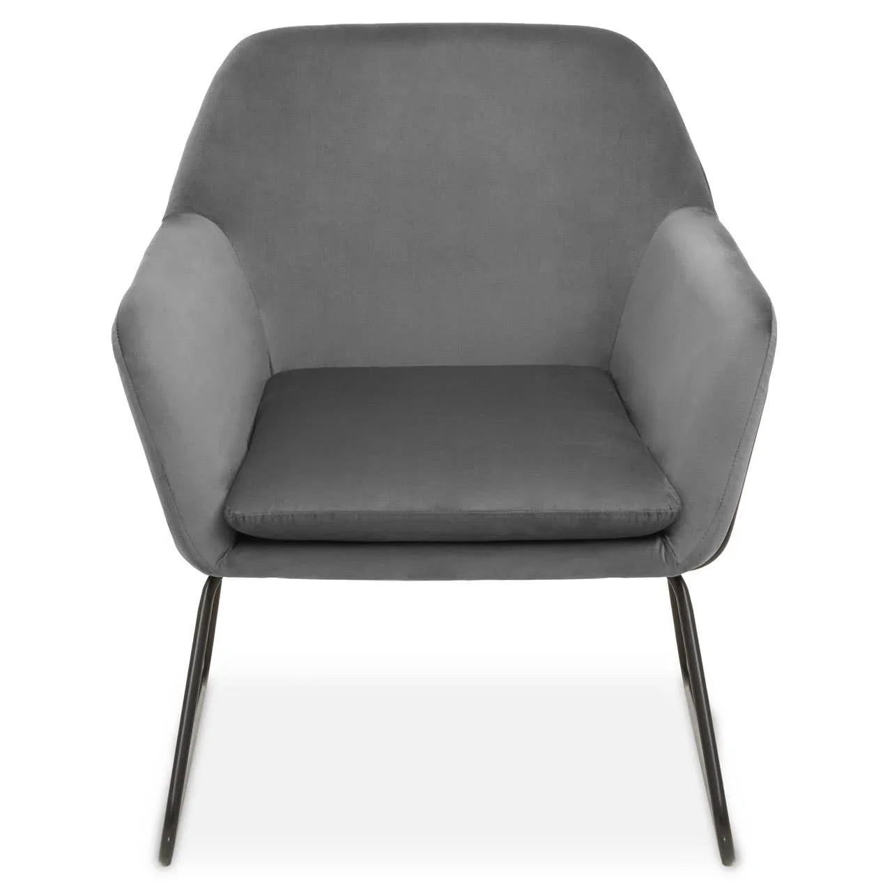 Retro Chic Velvet Armchair