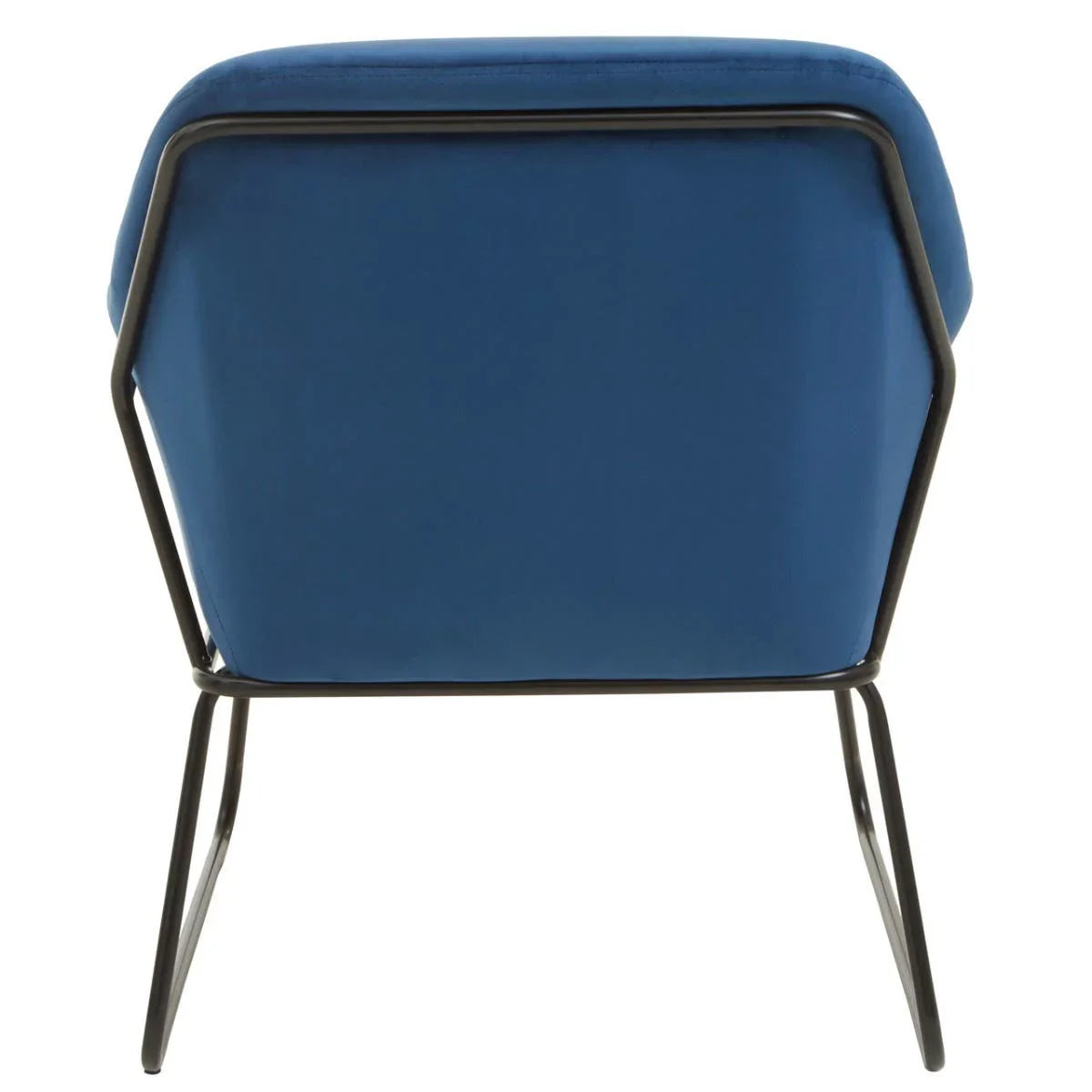 Velvet Sculptural Armchair