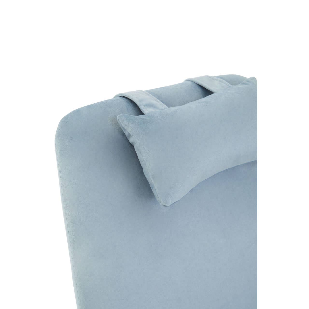 Luxe Blue Velvet Rocker