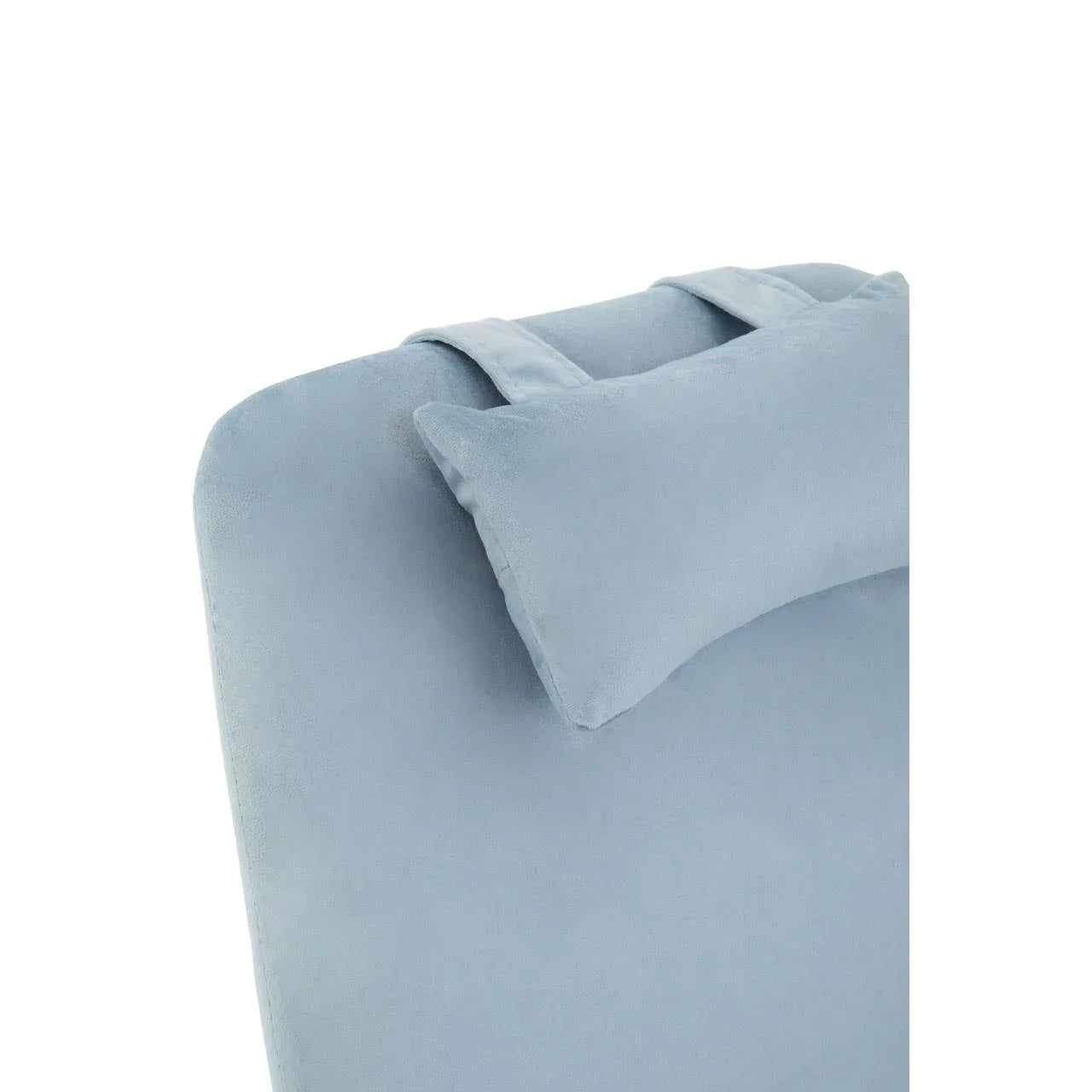 Luxe Blue Velvet Rocker