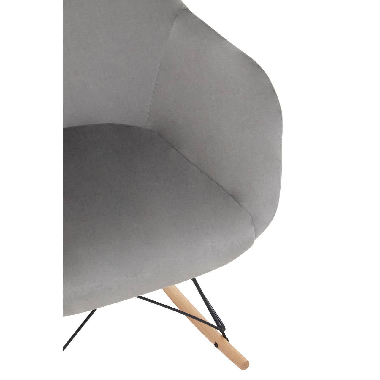 Luxe Velvet Rocking Chair