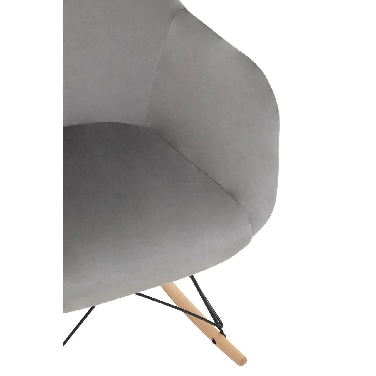 Luxe Velvet Rocking Chair