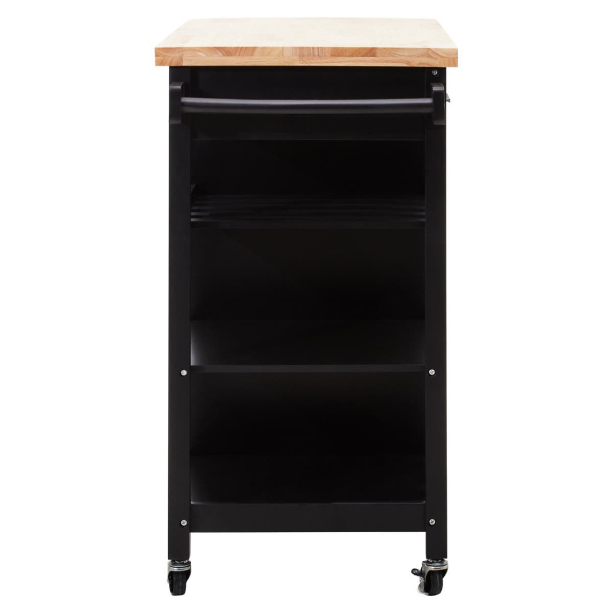Modern Black Kitchen Cart