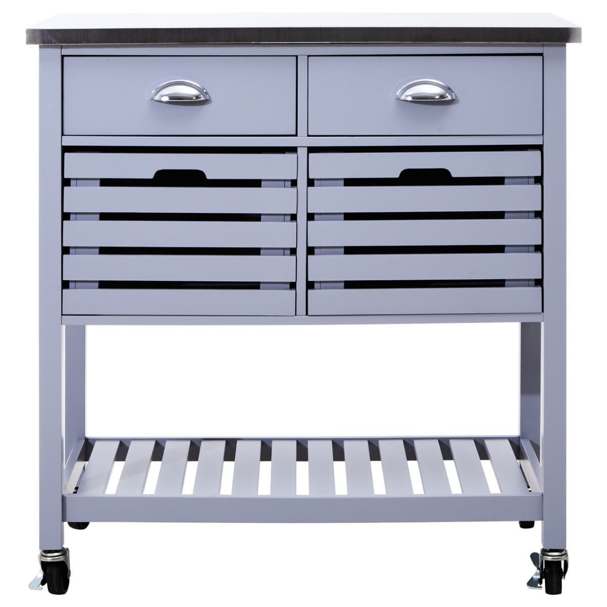 Sleek Storage Kitchen Trolley