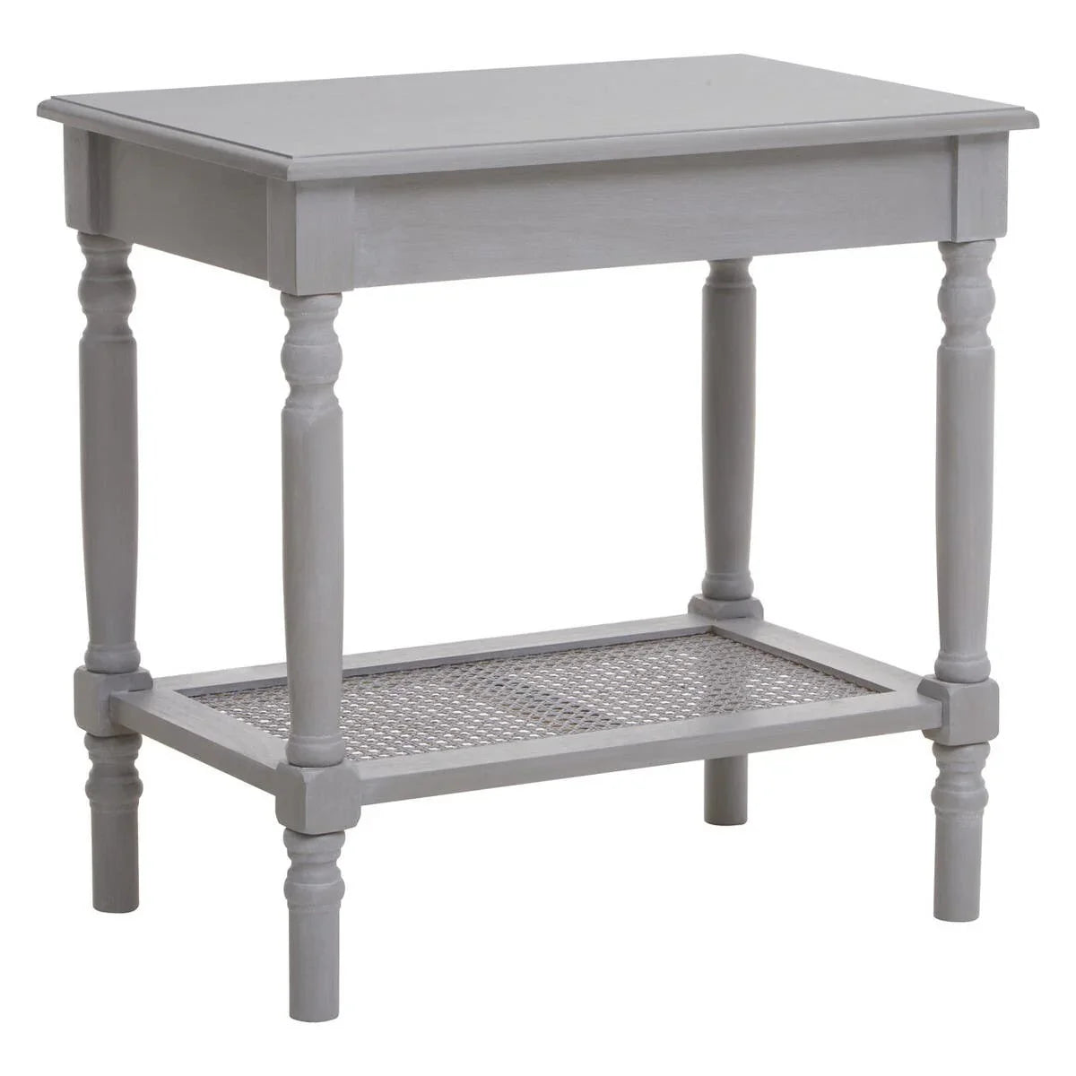 Slate Grey Rustic Side Table