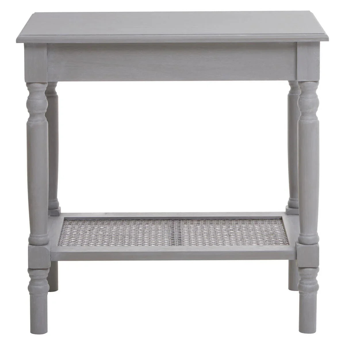 Slate Grey Rustic Side Table