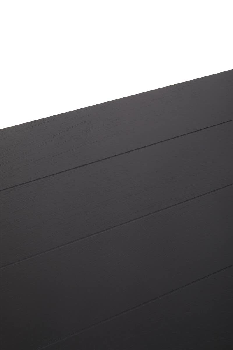 Black Wood X-Frame Bookcase