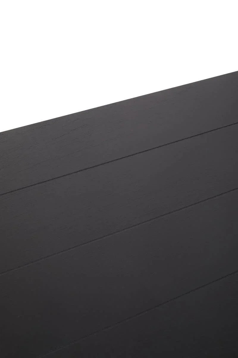 Black Wood X-Frame Bookcase