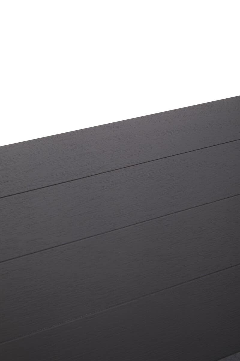 Black Wood X-Frame Bookcase