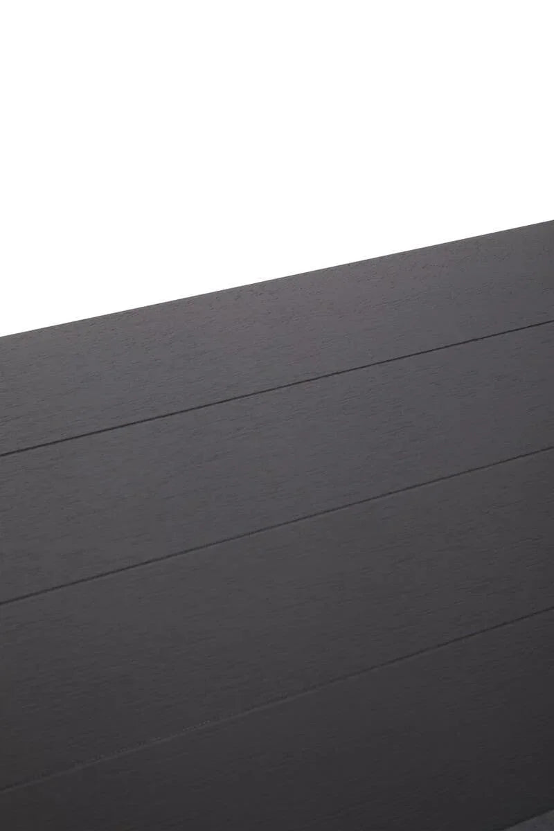 Black Wood X-Frame Bookcase