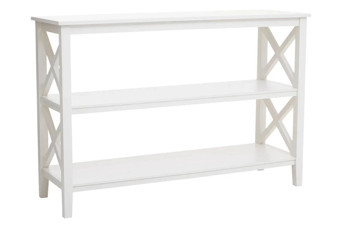 Ivory X-Design Bookcase