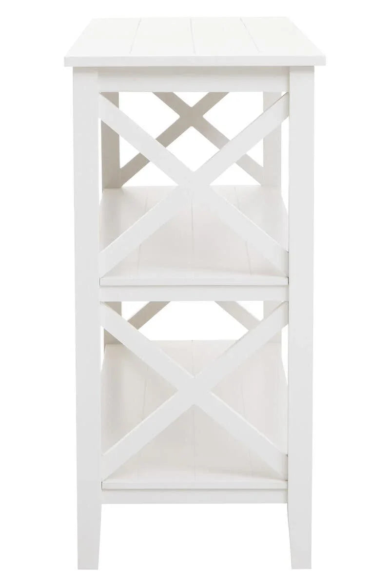 Ivory X-Design Bookcase