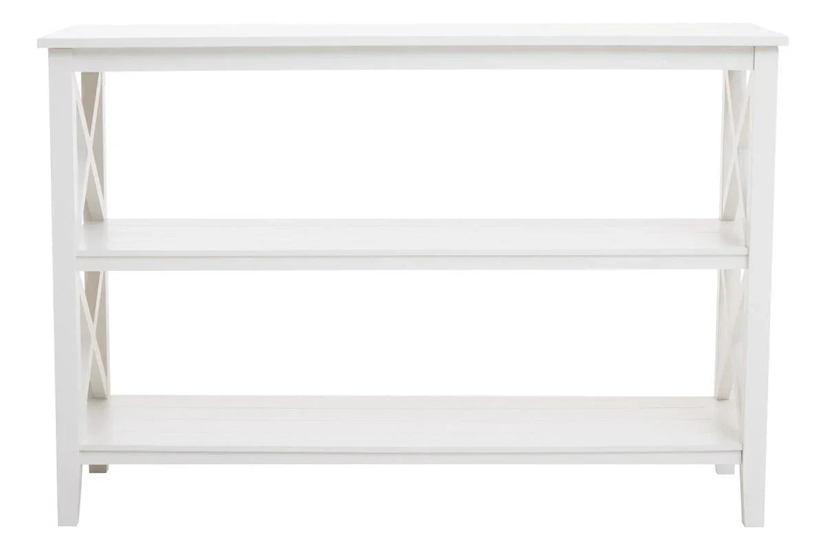 Ivory X-Design Bookcase