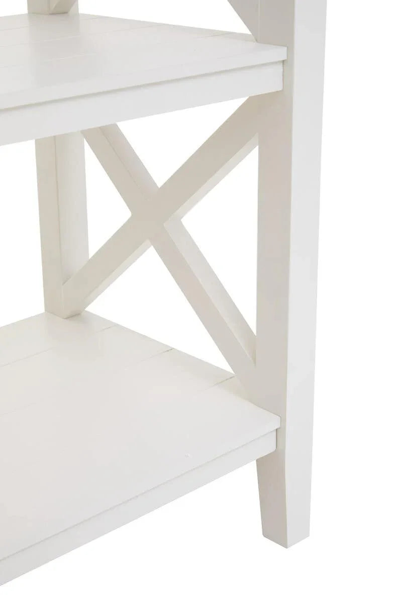 Ivory X-Design Bookcase