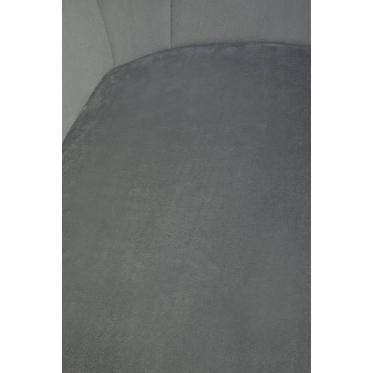 Luxe Grey Velvet Accent Chair