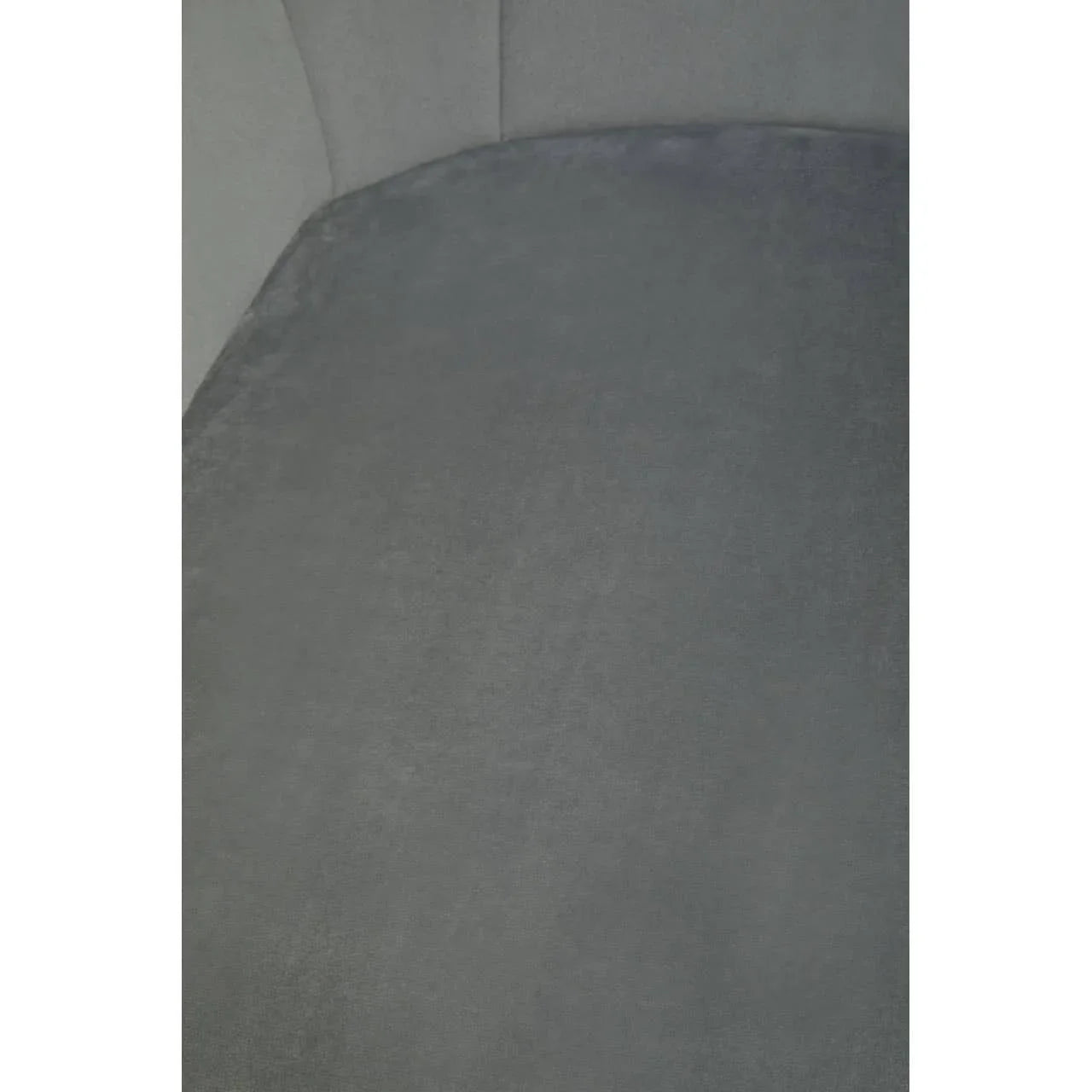 Luxe Grey Velvet Accent Chair