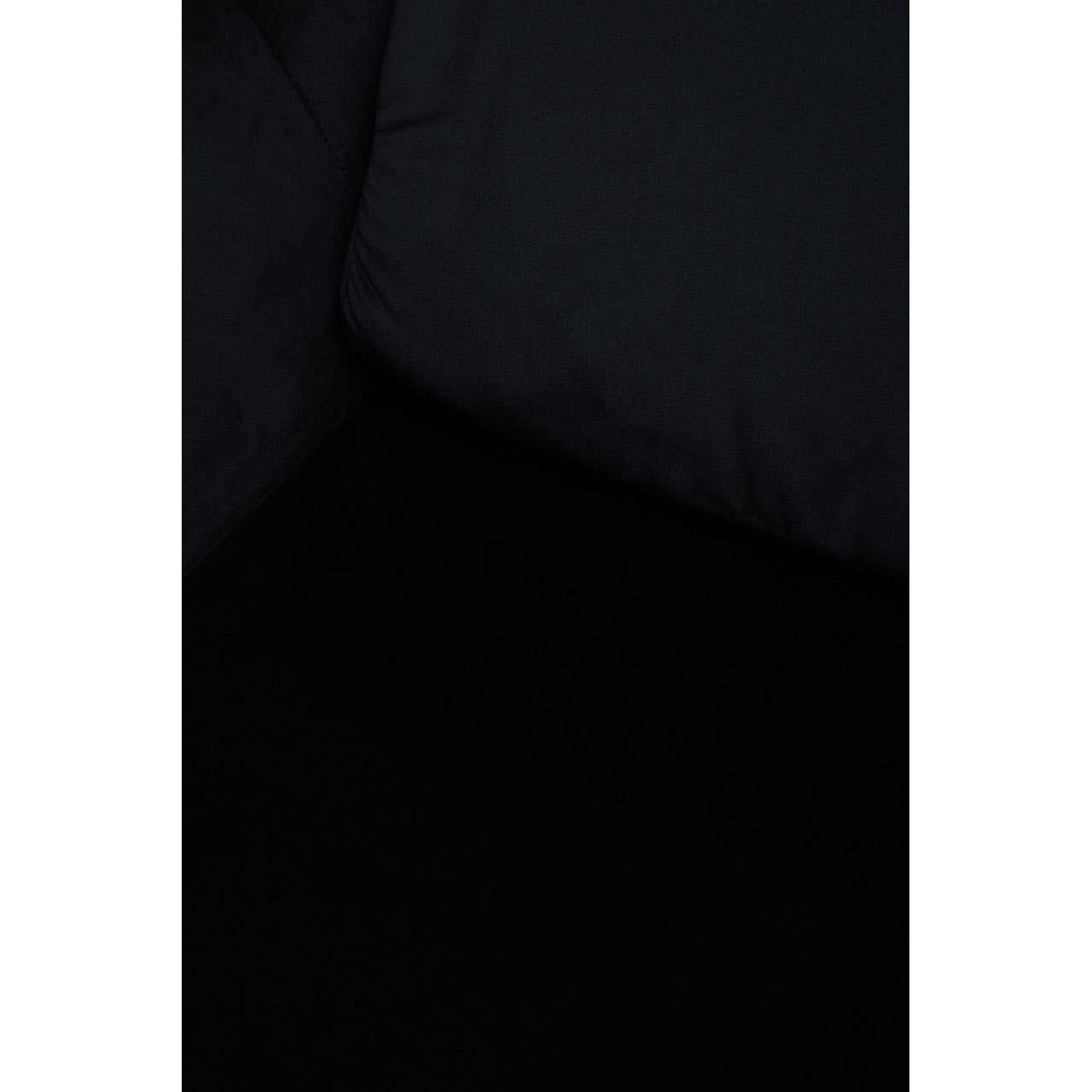 Luxe Black Velvet Lounge Chair