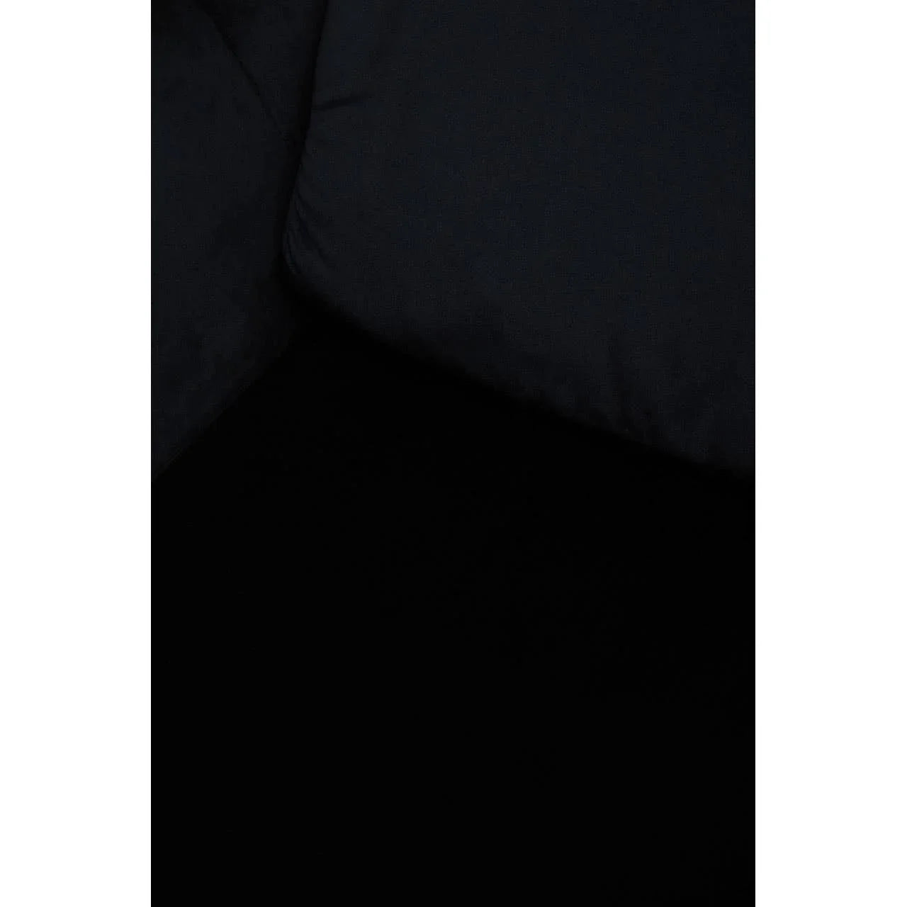 Luxe Black Velvet Lounge Chair