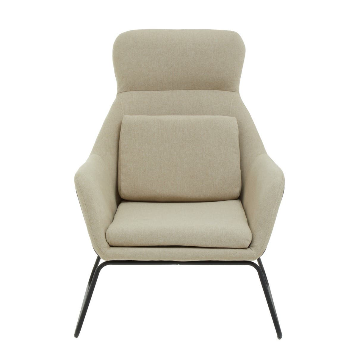 Modern Natural Fabric Chair