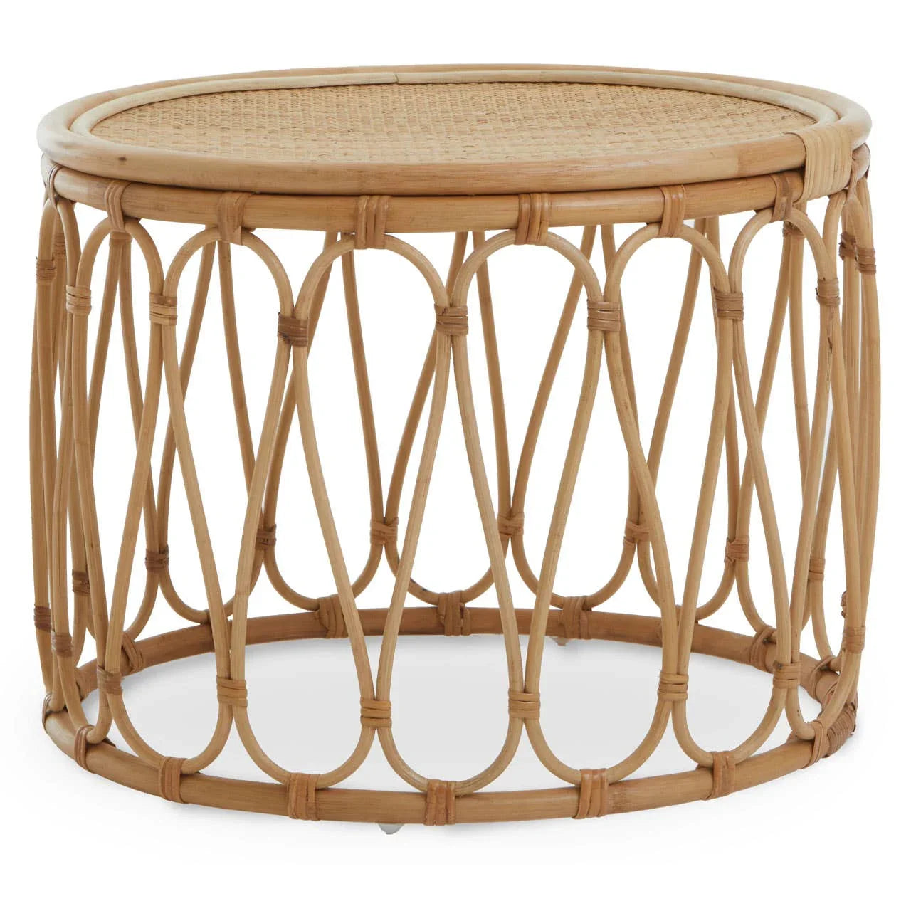 Rattan Round Coffee Table