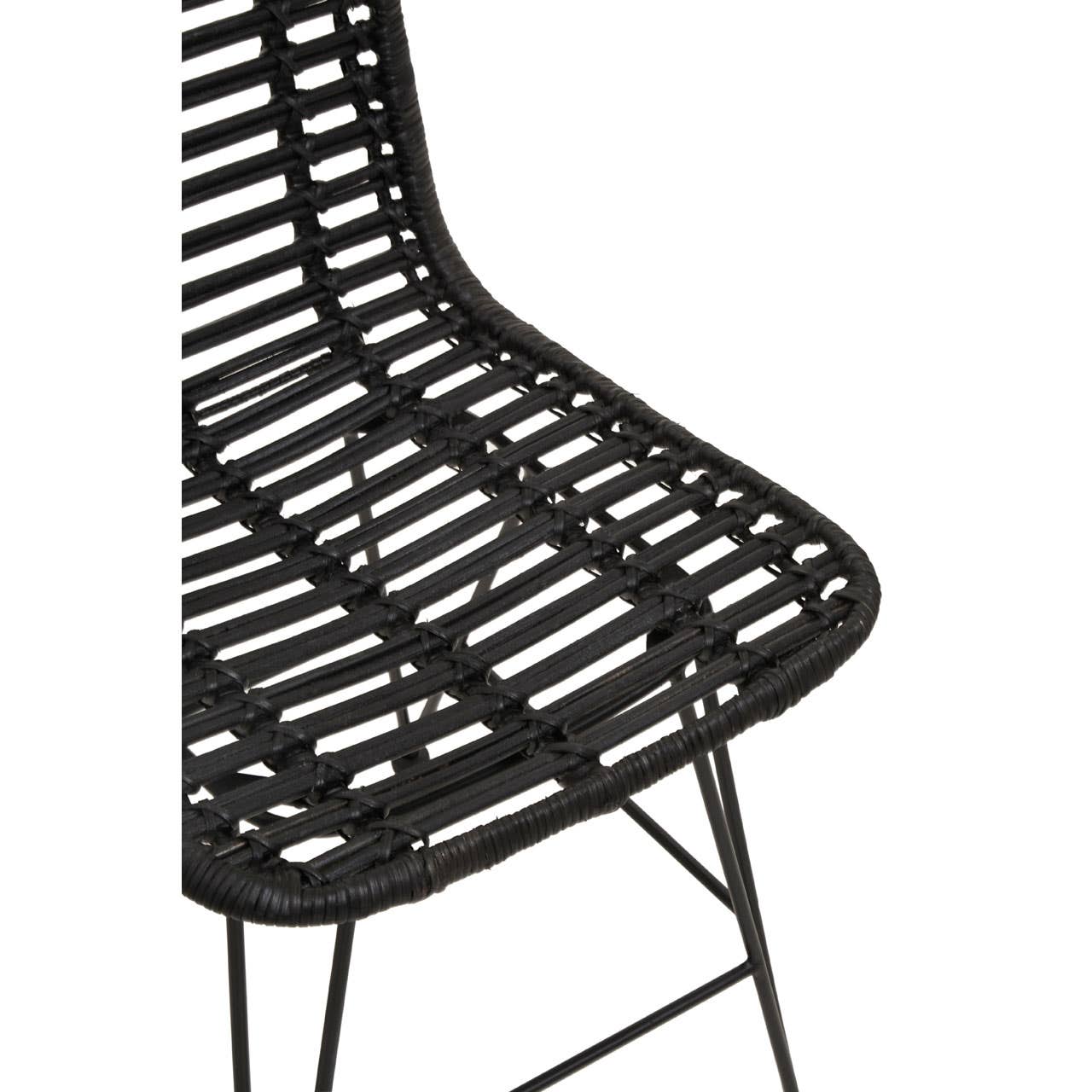Modern Rattan Dining Chair