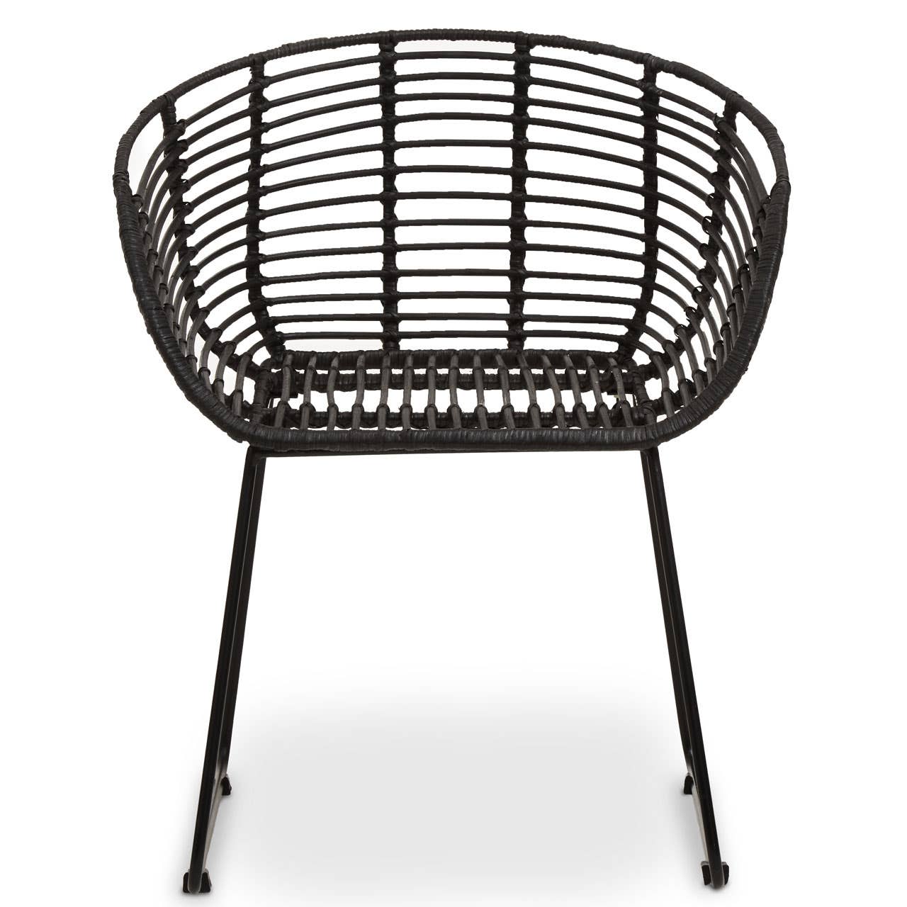 Modern Rattan Armchair