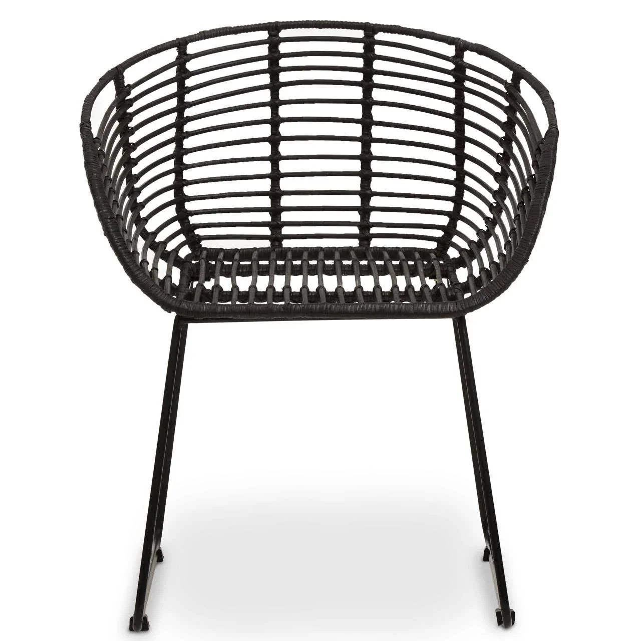 Modern Rattan Armchair
